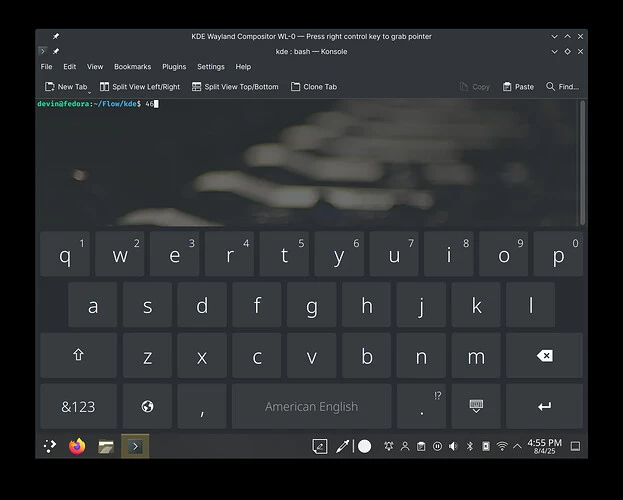 Number keys in top key row