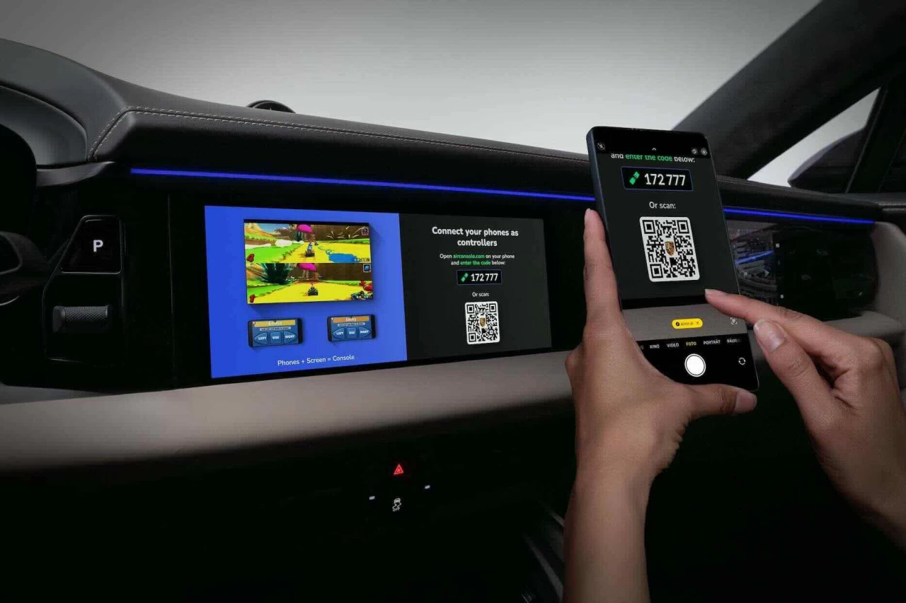 Porsche AirConsole Gaming in Macan