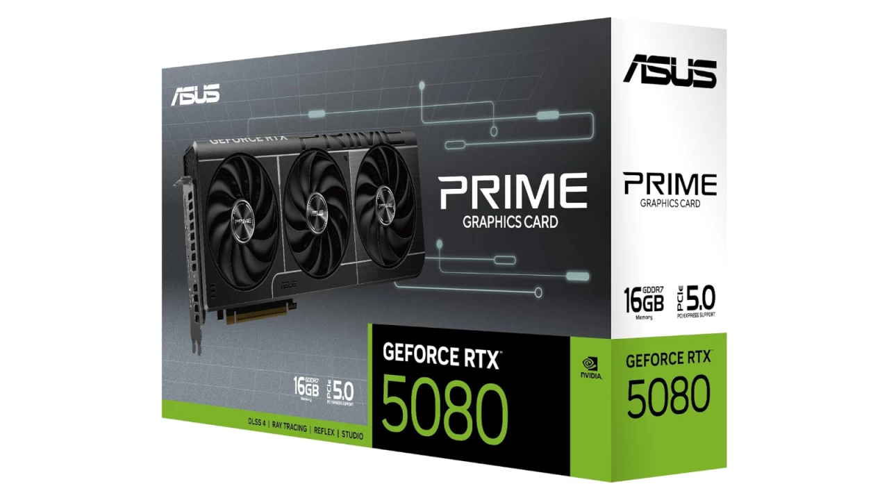 The ASUS Prime SFF RTX 5080