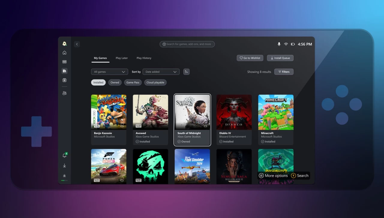 Xbox August Update