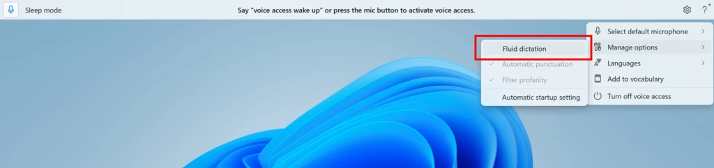 Fluid Dictation on Copilot PCs in Windows 11