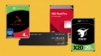 HDDs and SSD from Western Digital and Seagate