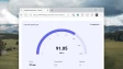 Internet speed test in Bing