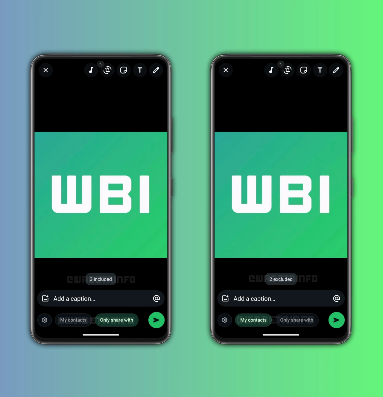 New chips in WhatsApp