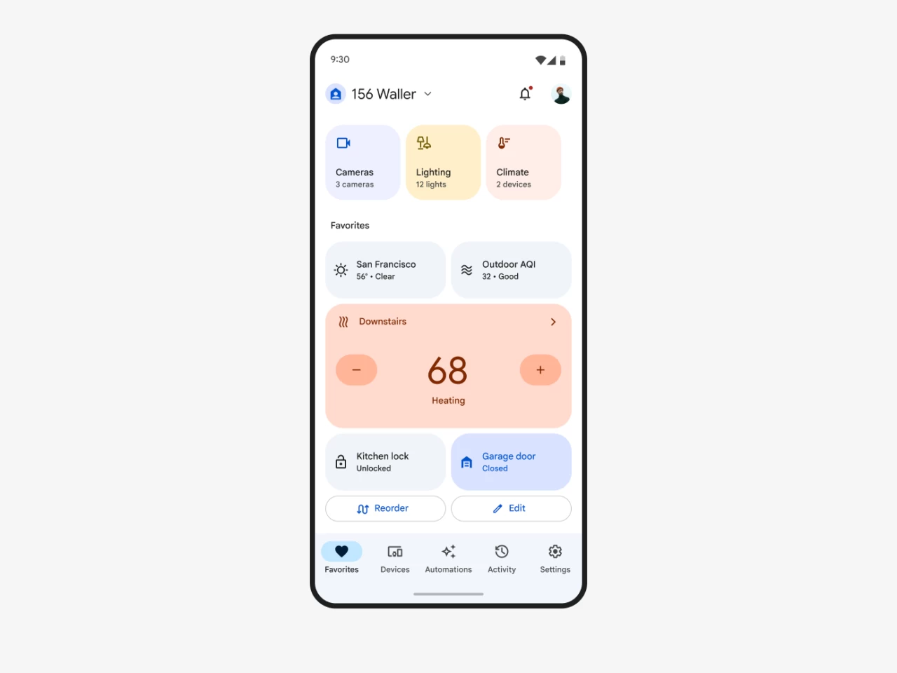 Google Home App hot water support for Nest Thermostats