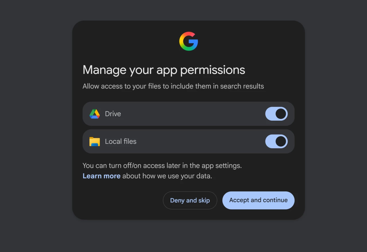 Google Search app