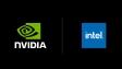 NVIDIA and Intel logos