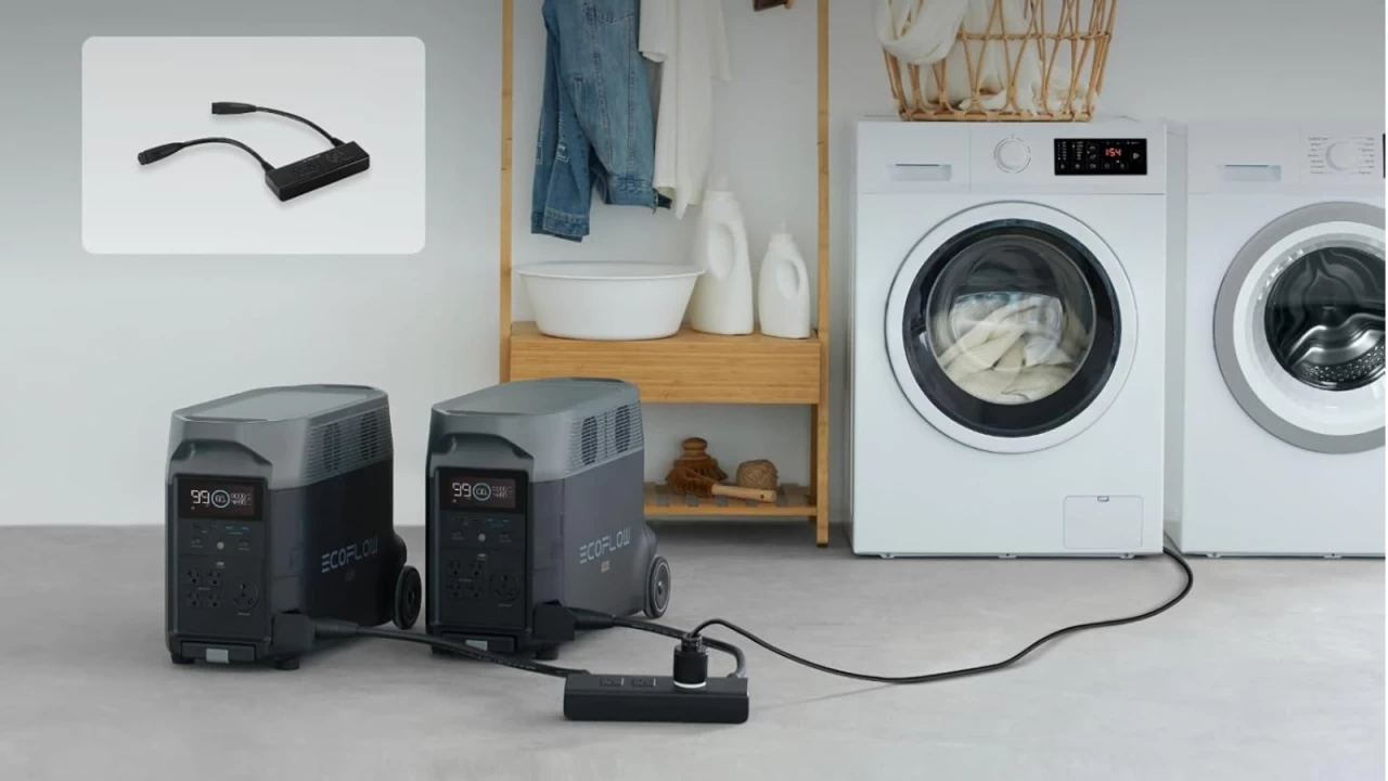 The EcoFlow Delta Pro charging station