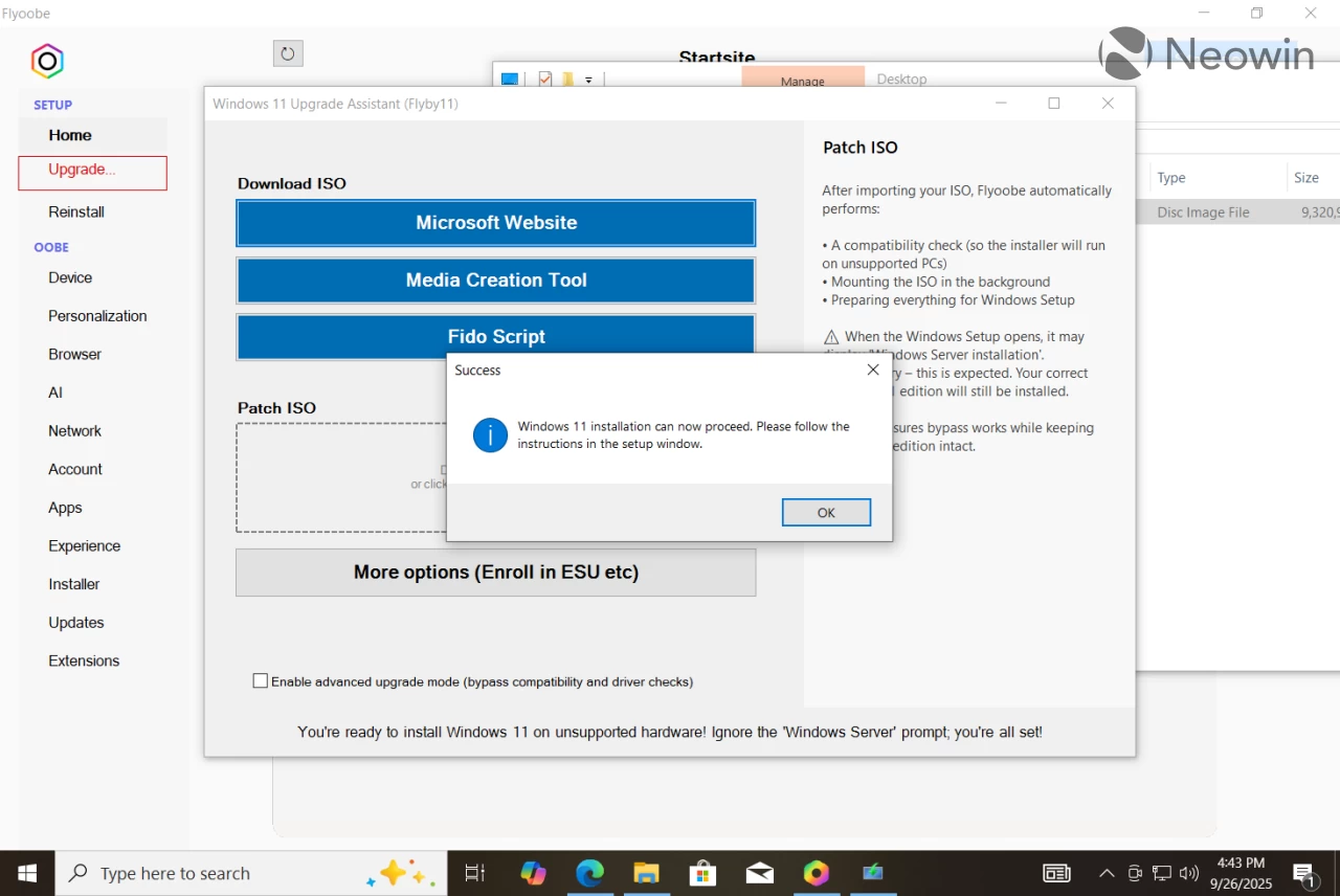 So installieren Sie Windows 11 25H2 auf nicht unterstützten Geräten