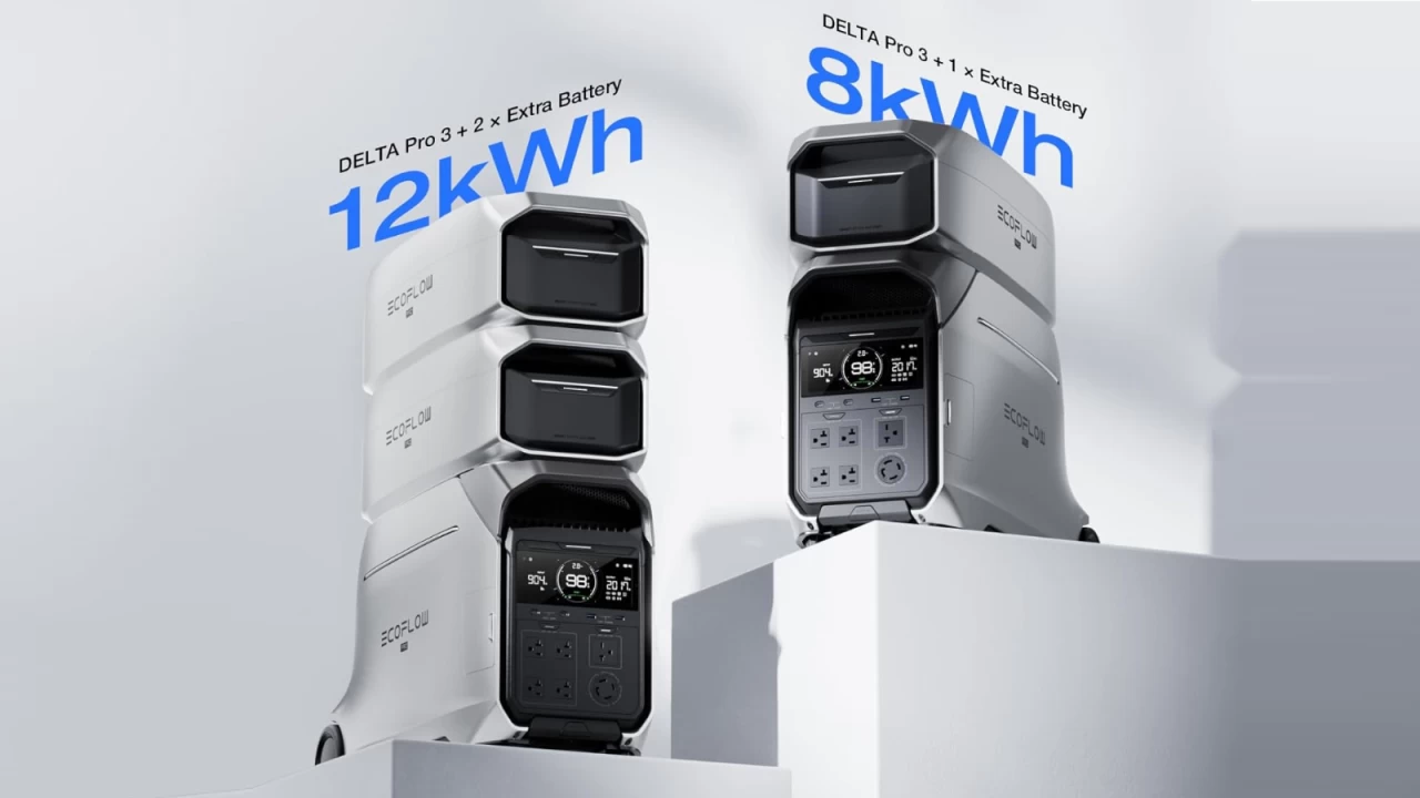 The EcoFlow Delta 3 Pro power station