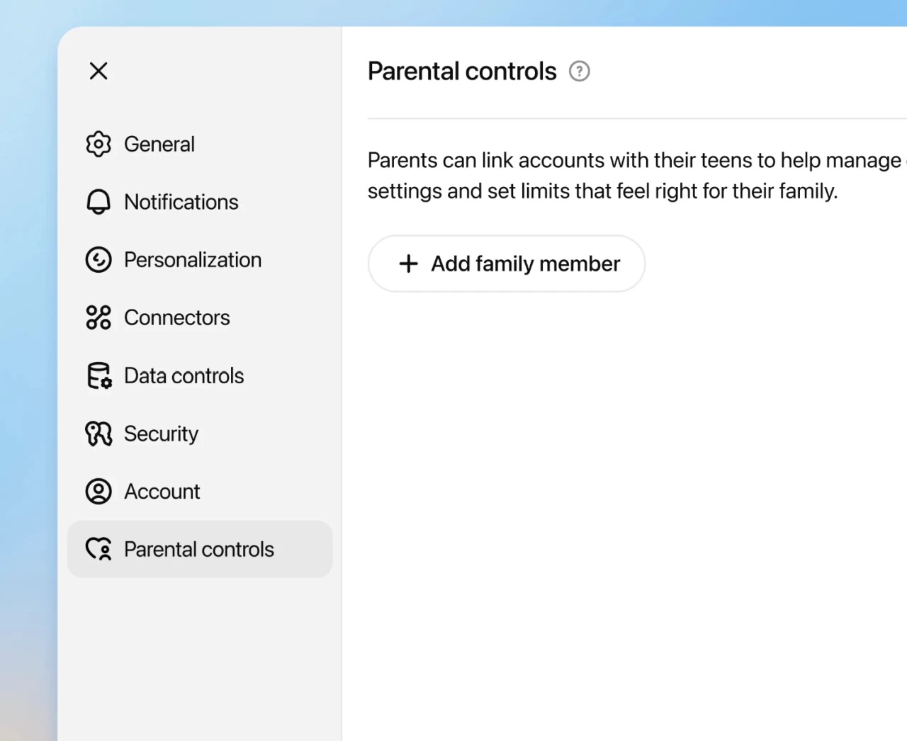 ChatGPT Parental Controls