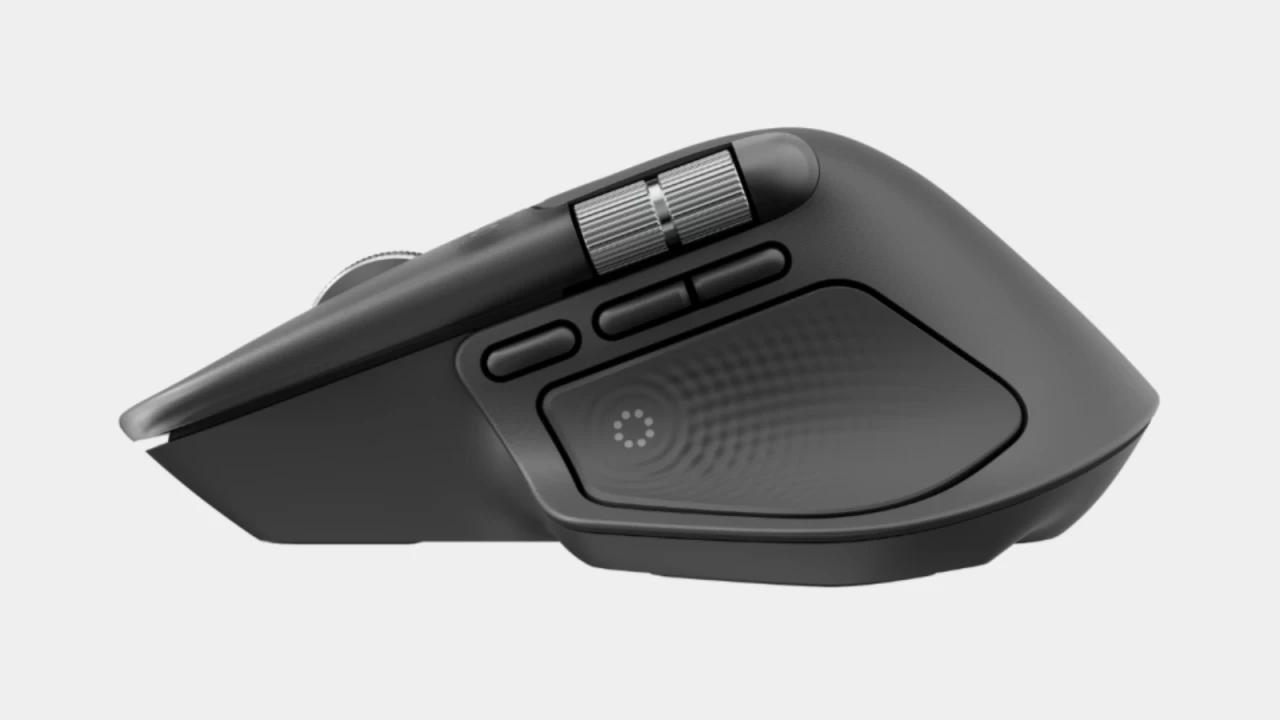 The Logitech MX Master 4 mouse