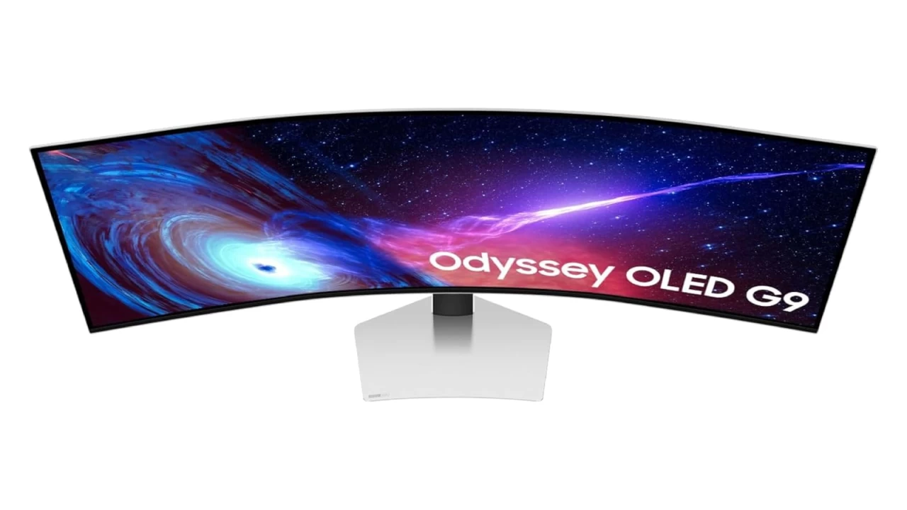 The Samsung Odyssey G93SC monitor