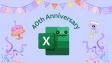 Microsoft Excel turns 40