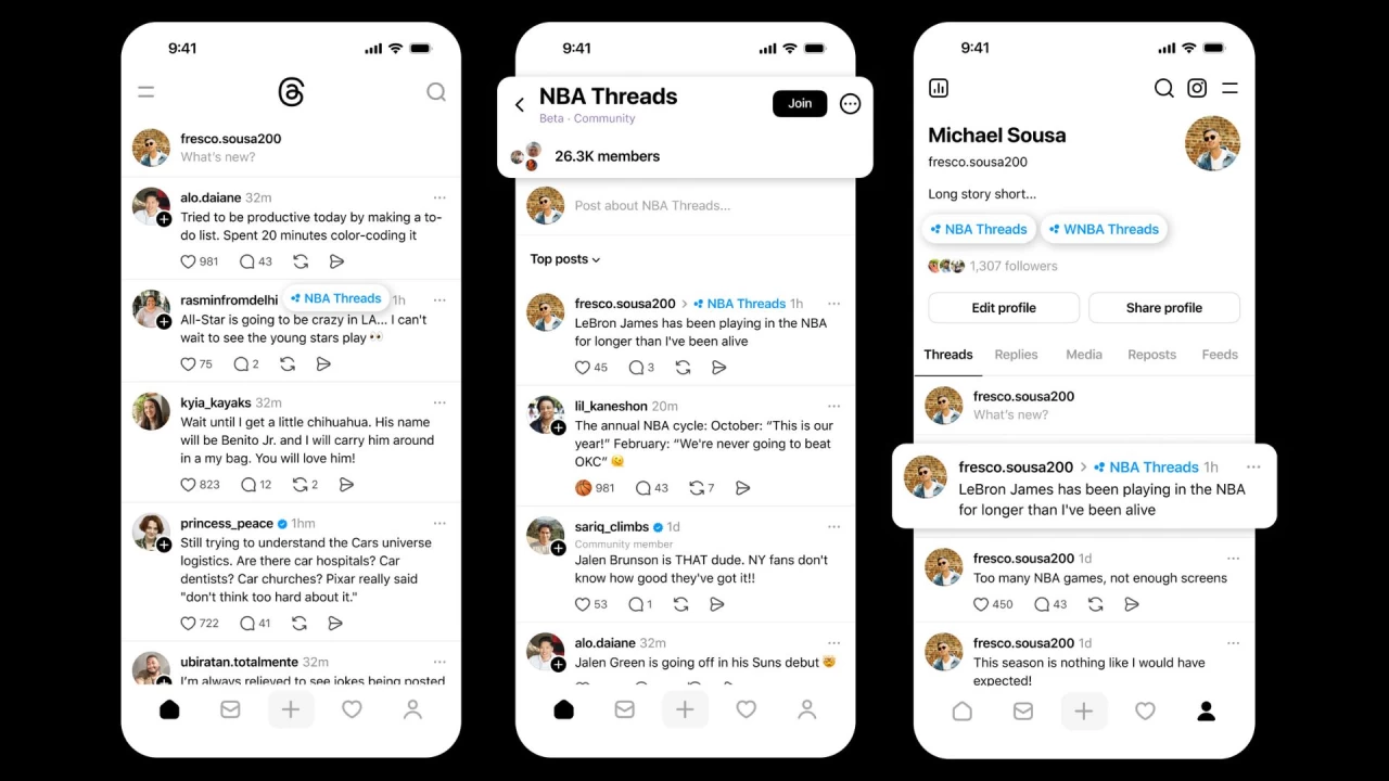 Threads Communities feature
