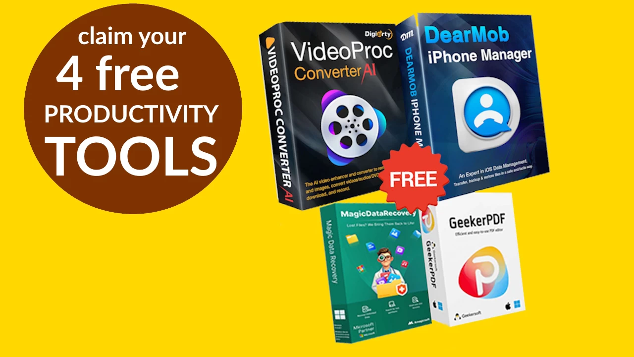 Claim this free Productivity Bundle worth over $200 for free before Oct ...