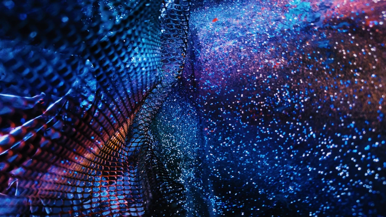 concept showing hologram or holographic vectors