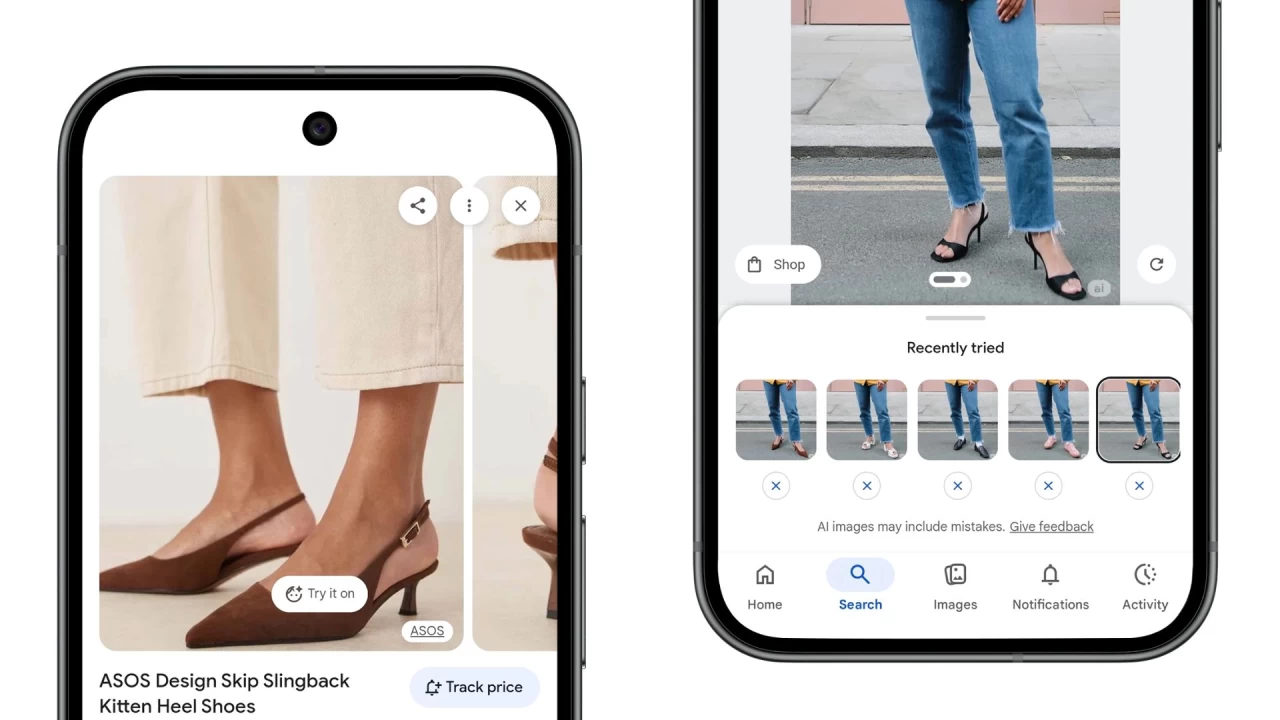 Google Shopping Virtual Try On Shoes