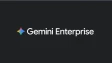 Gemini Enterprise logo on a black background