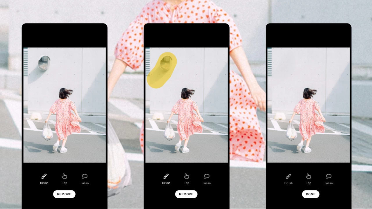 Remove tool in VSCO
