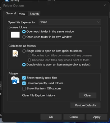 Changes in Windows 11 build build 262206972