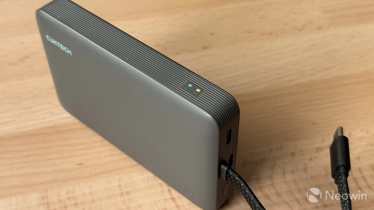 The Cuktech CP12 power bank