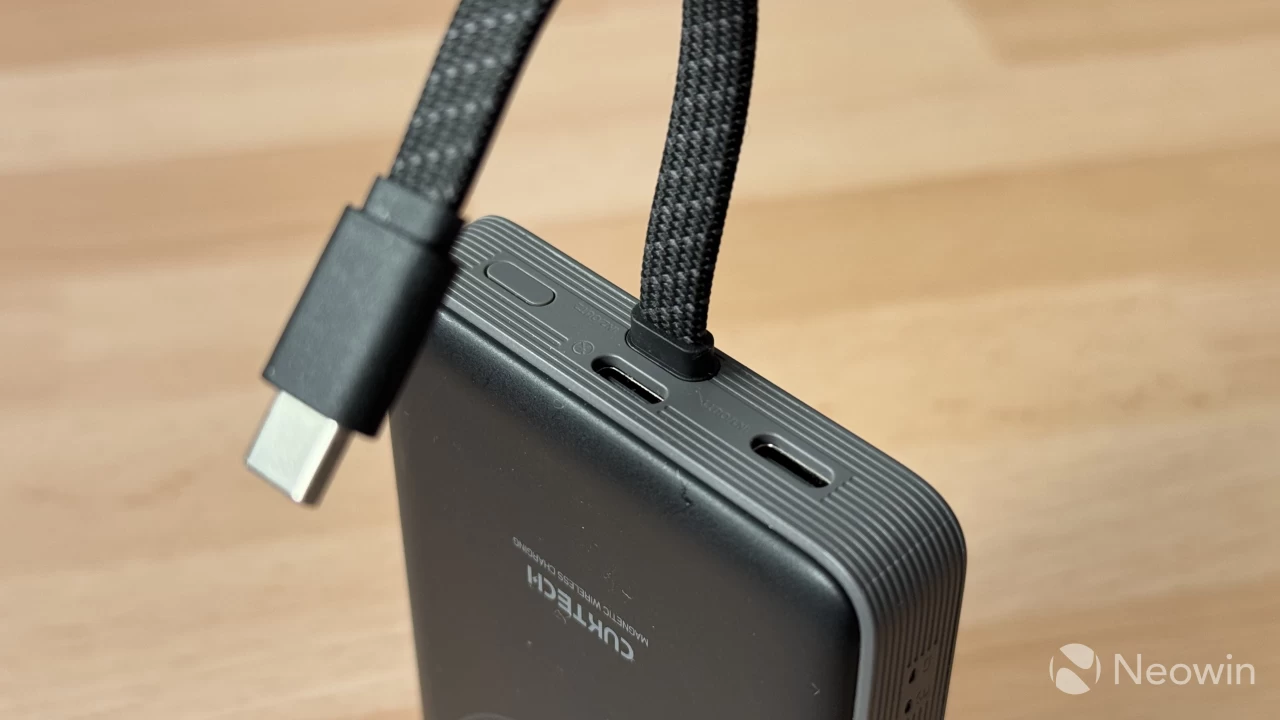 The Cuktech CP12 power bank