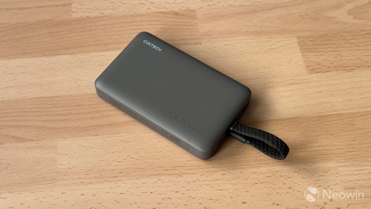 The Cuktech CP12 power bank