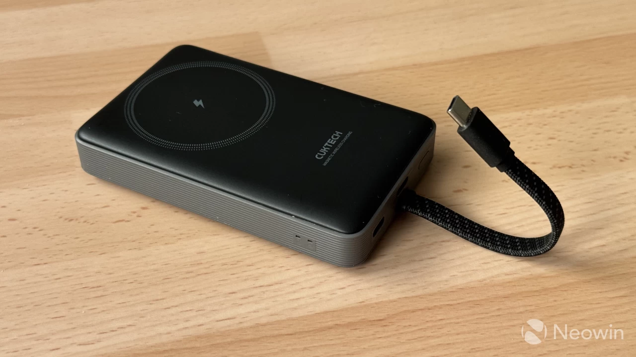 The Cuktech CP12 power bank