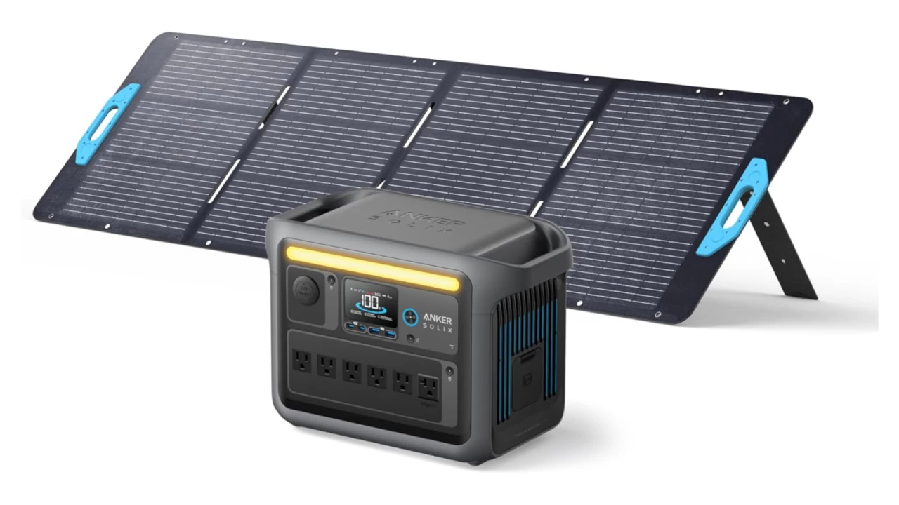 The Anker Solix C1000 portable power station
