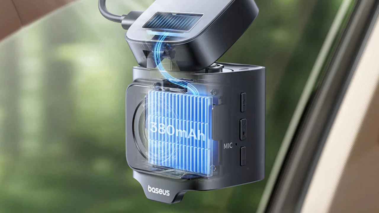 The Baseus VD1 dash cam