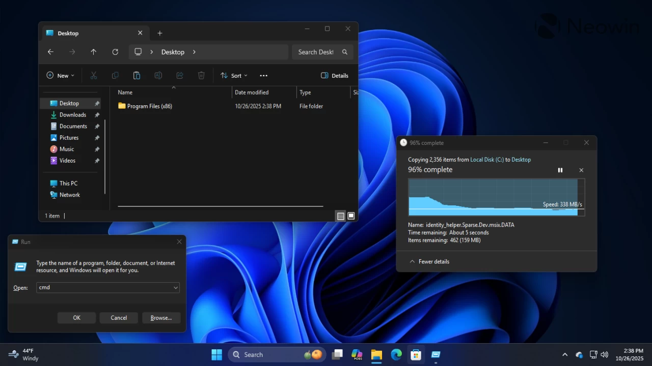 Dark mode in Windows 11