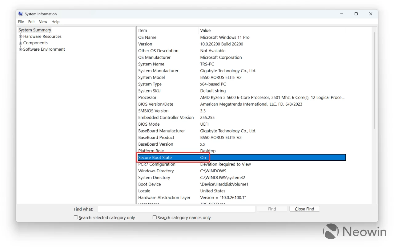 How to check if SecureBoot is enabled and how to turn it on - Neowin