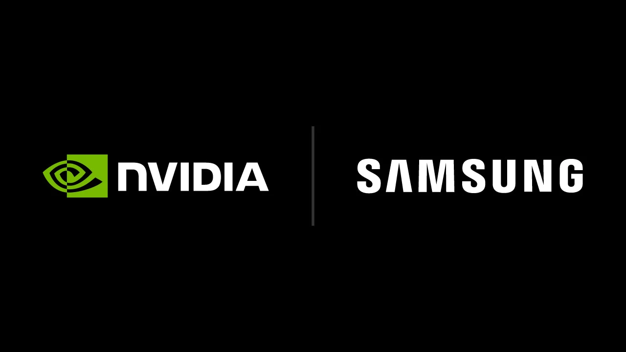 NVIDIA and Samsung logos