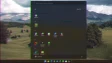 Broken Windows 11 desktop with Start menu