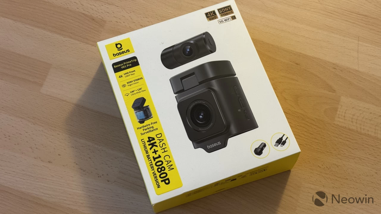 Baseus VD1 Pro dash cam review: Affordable 4K camera with a stand-out feature