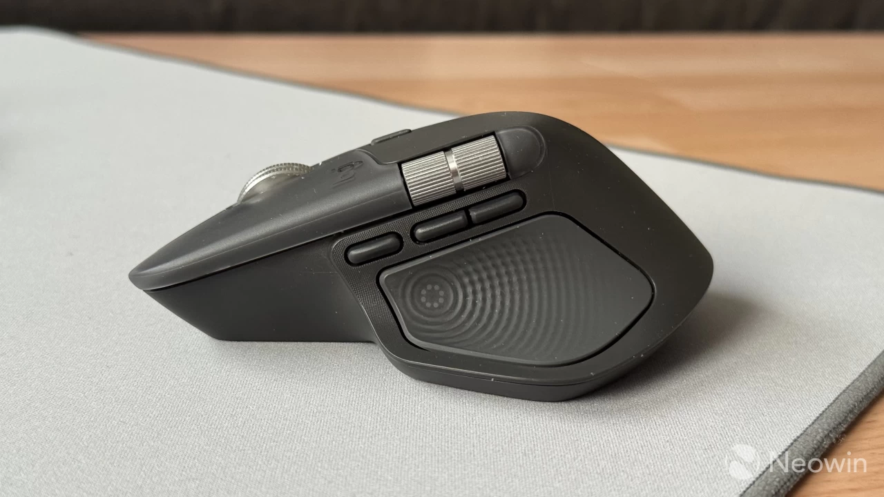 The Logitech MX Master 4