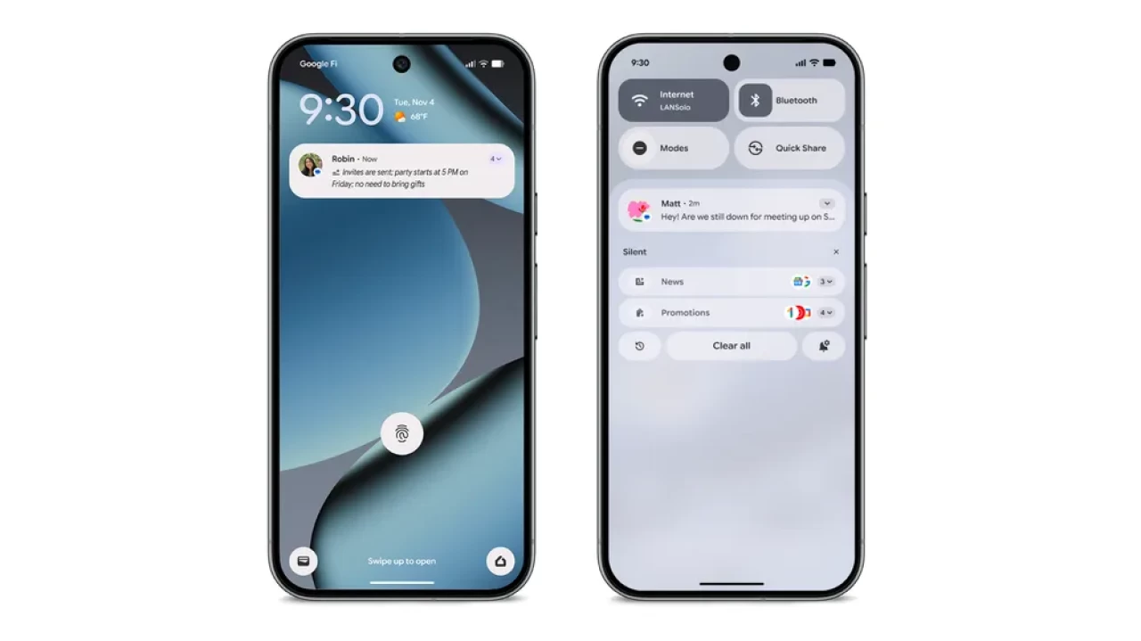 Notification Summaries on Pixel