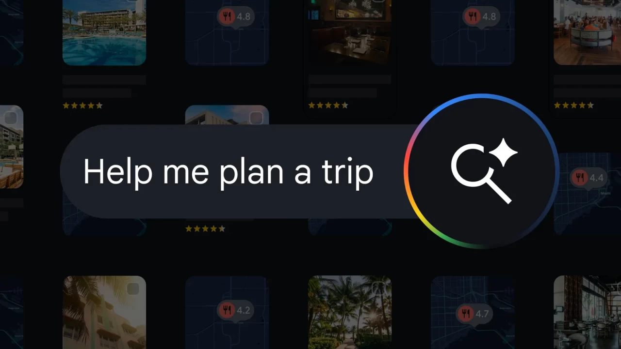 Google AI-powered travel features