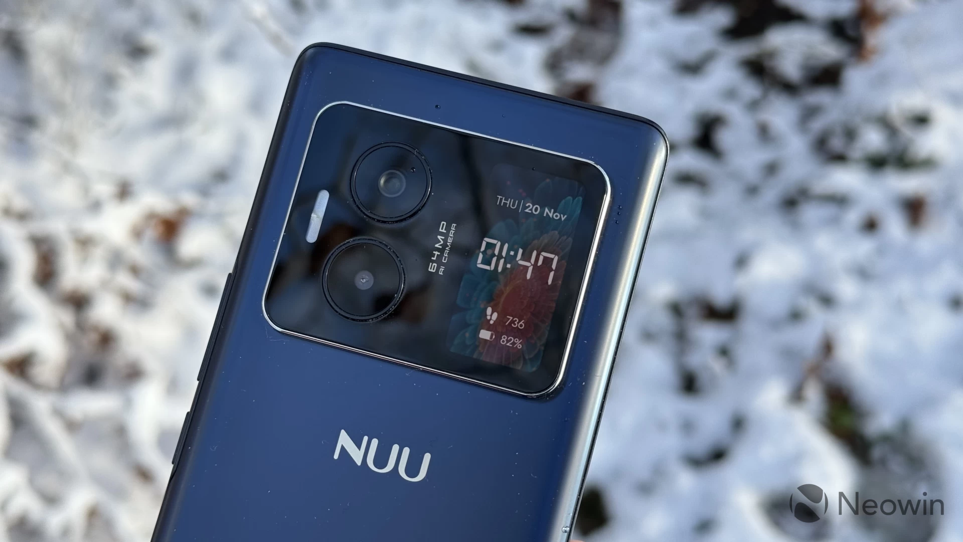 The NUU B40 5G smartphone