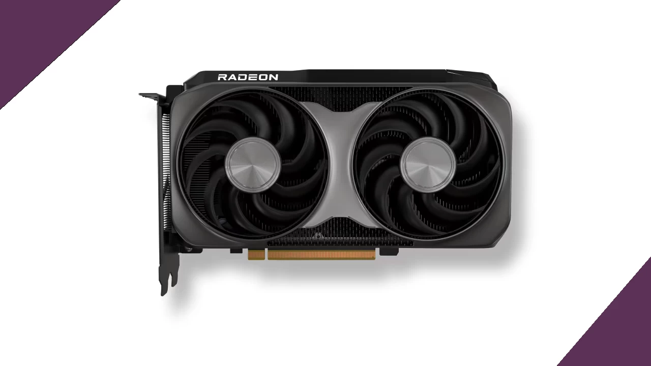 AMD Radeon RX 9060 XT reference design