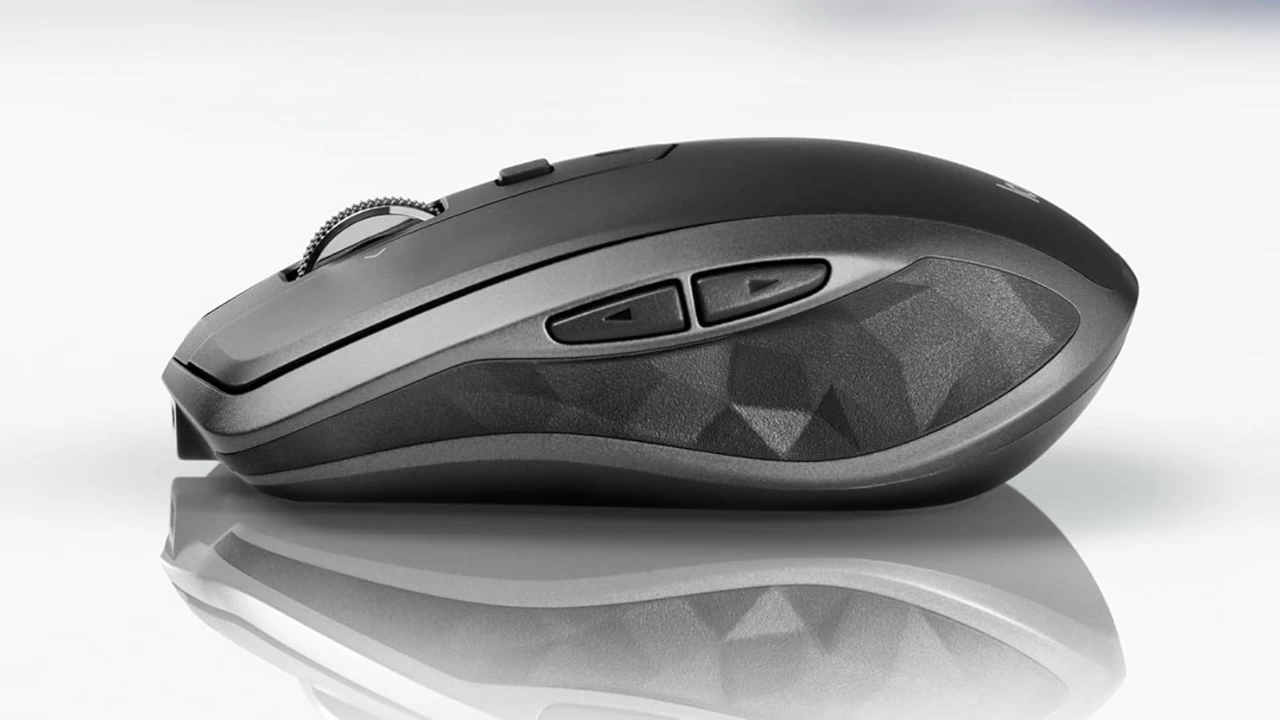 The Logitech MX Anywhere 2S mouse