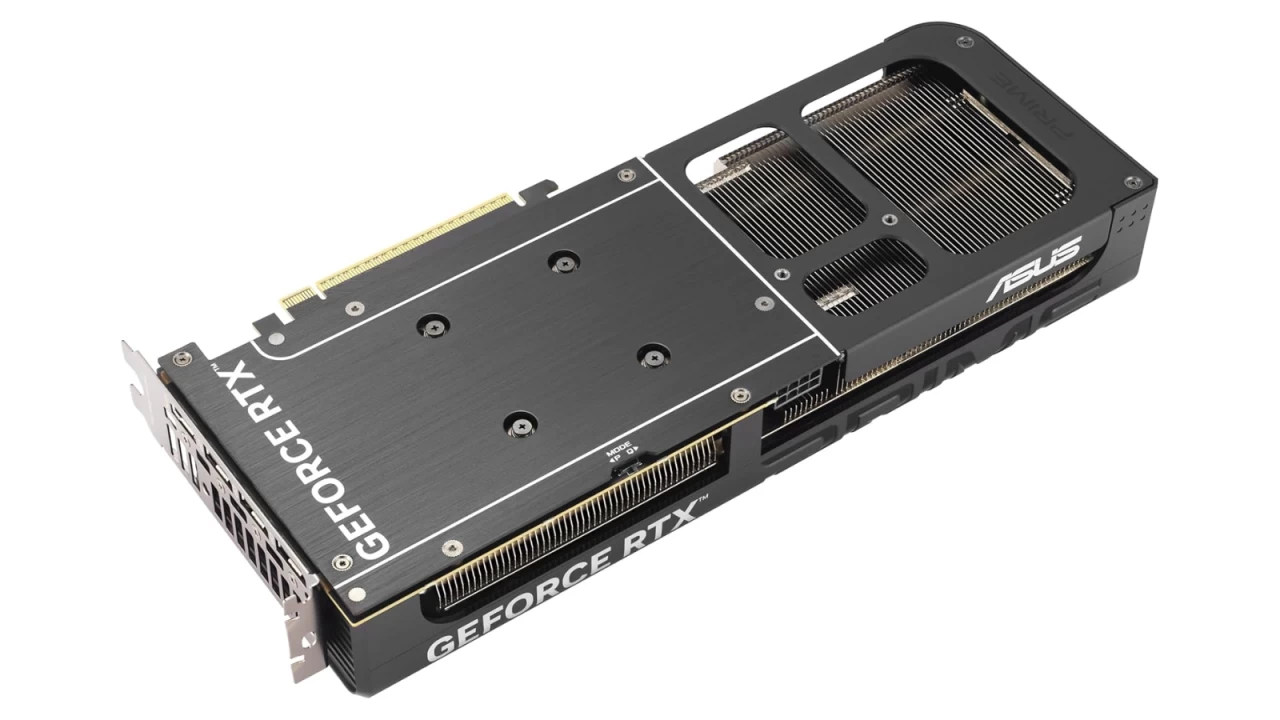 The ASUS SFF Prime RTX 5060 Ti GPU