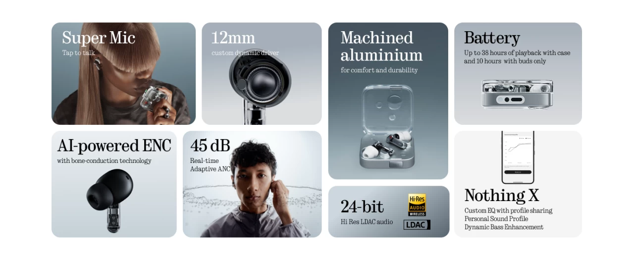 The Nothing Ear 3 features
