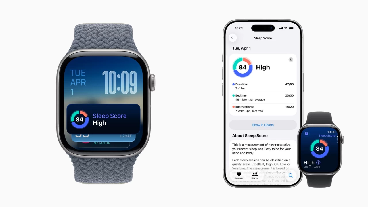 Sleep Score in iOS 26 and watchOS 26
