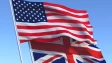 The US and UK flags