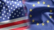 The US and EU flags