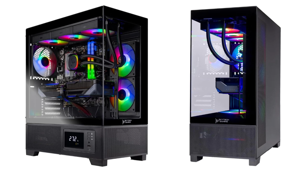 The Skytech Gaming Azure 3 Plus PC