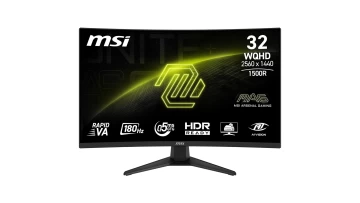 The MSI MAG 321CQF E18 Gaming Monitor