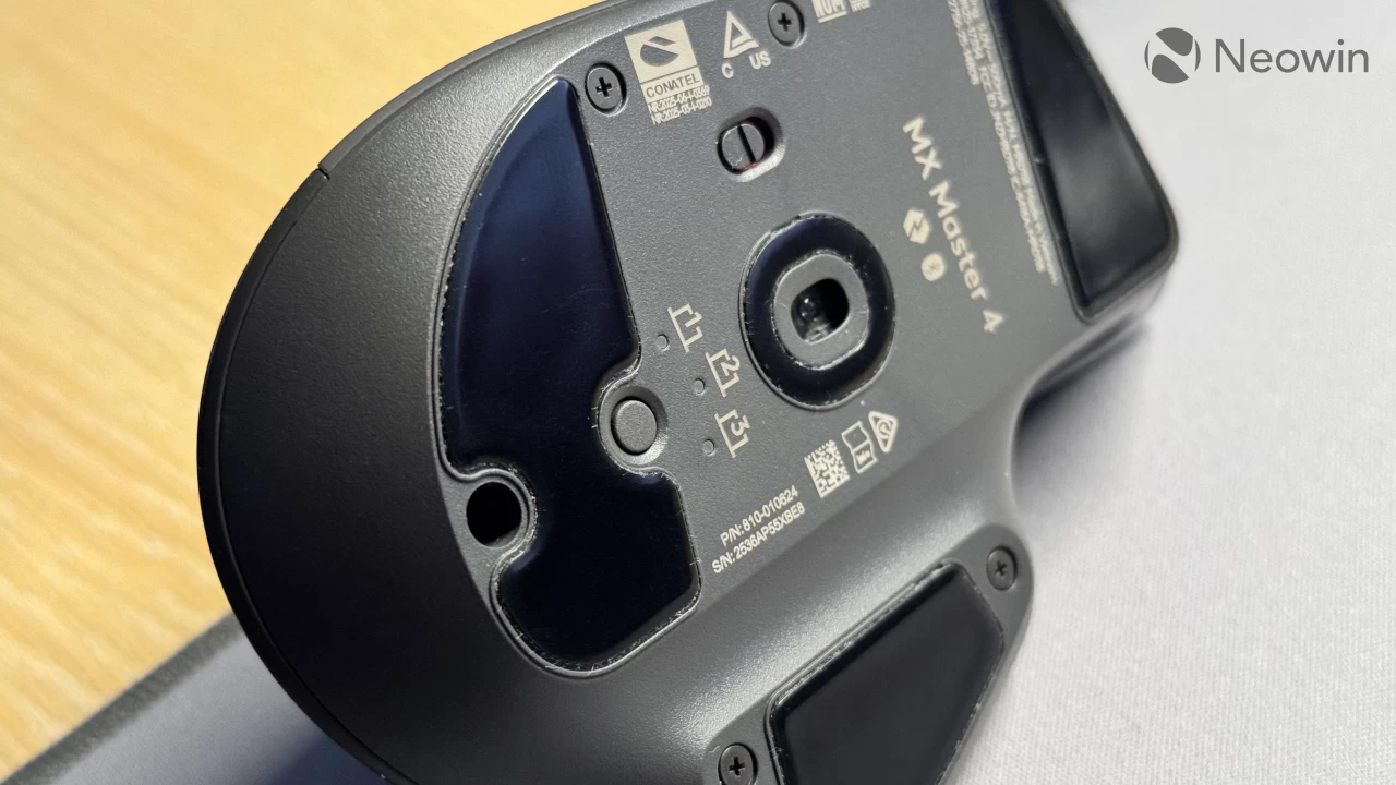 The Logitech MX Master 4
